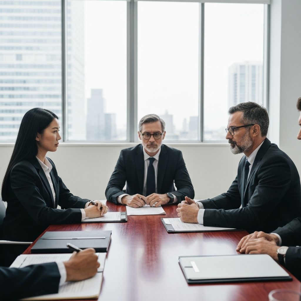 Equipe de advogados profissionais